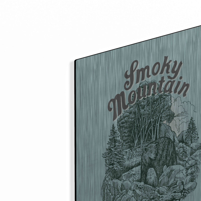 "Smokies" par Rachel Caldwell, H 16 po x l 12 po