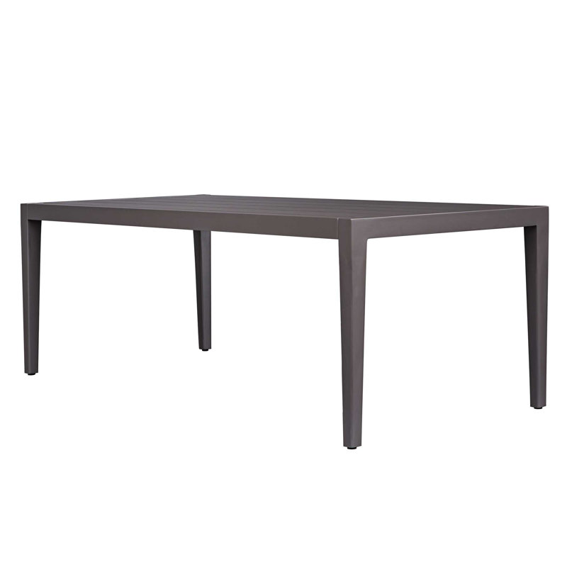  Polanco Outdoor Aluminum Dining Table
