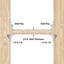 Chevilles de support en plastique autobloquantes Prime-Line, plastique-80862364