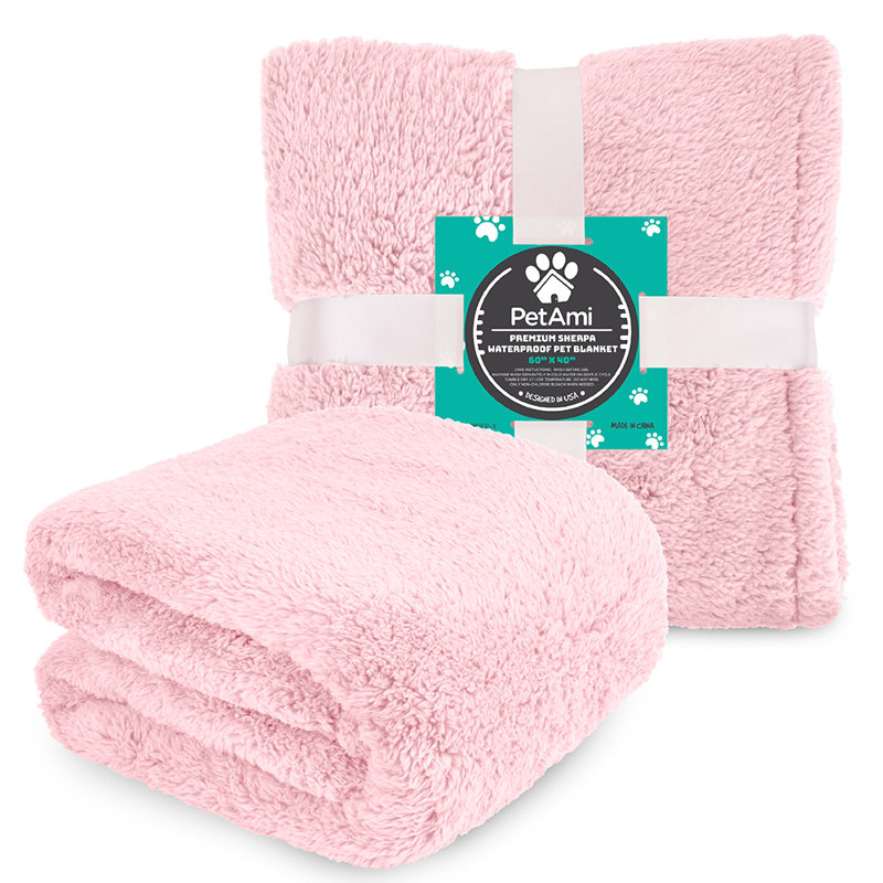 Molleton Sherpa, Rose, 40 po x 60 po
