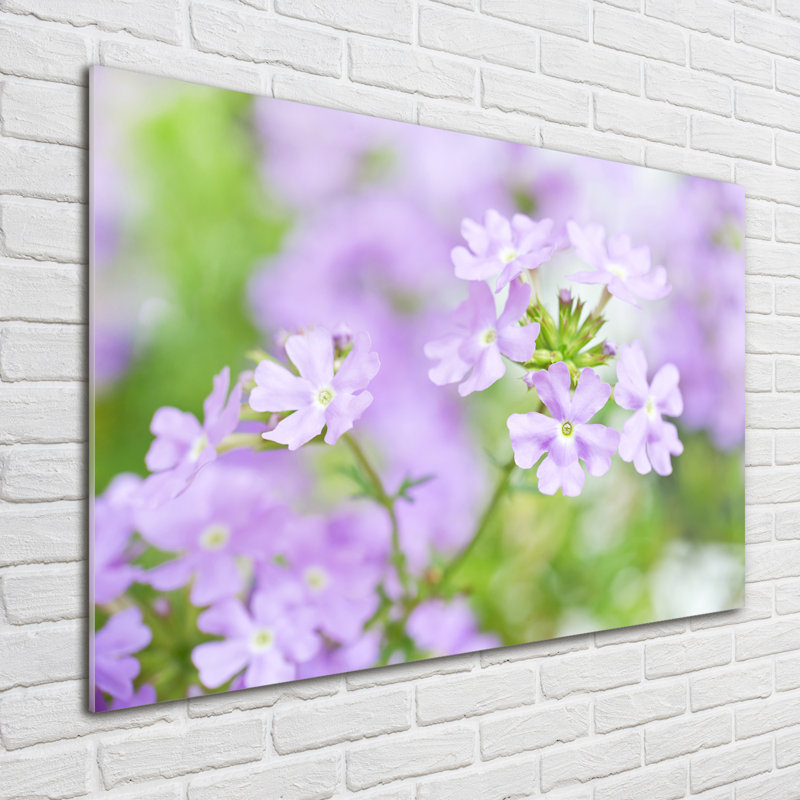 Verbena - No Frame Print on Glass