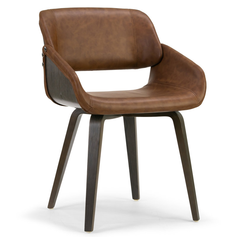 Berthiaume 18.5'' H Faux Leather Upholstered Armchair