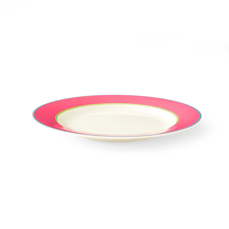 9.5" Side Plate in Pink, Pink