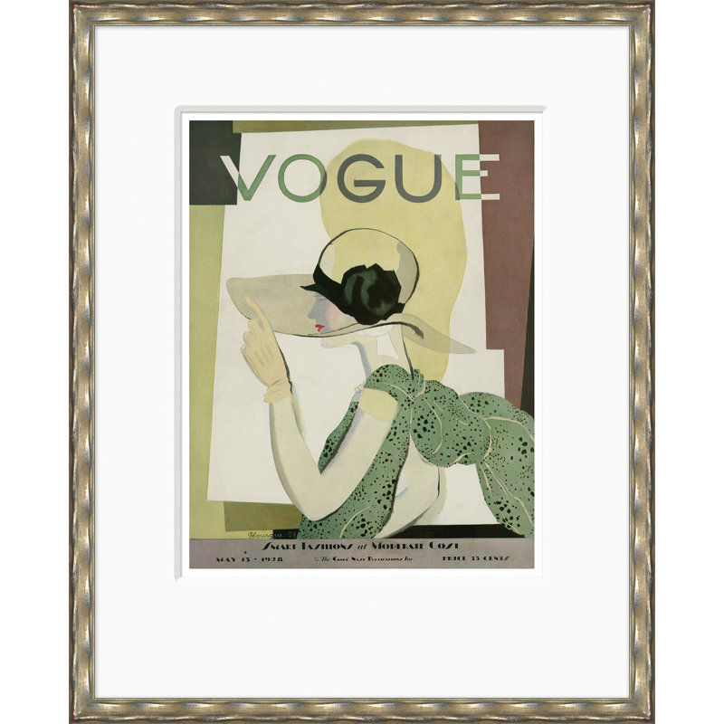 Housse Vogue, Smart Fashions, Pierre Mourgue, 15 mai 1928, Argent argent