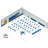 Collaborative Learning Table With Deluxe Legs - Cookie-99240375