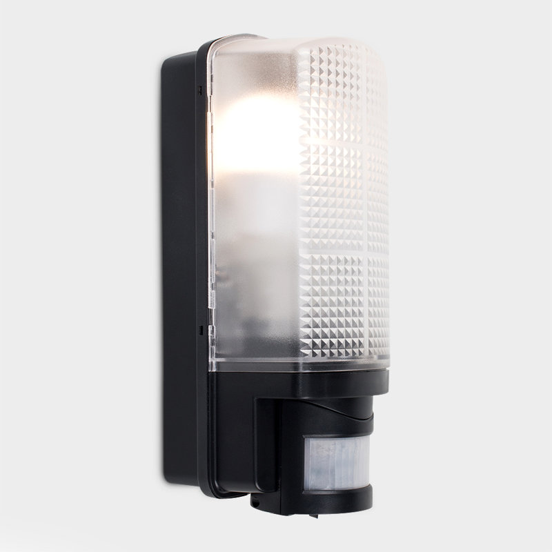 Lightsey 1 Light Outdoor Bulkhead Light with PIR Sensor