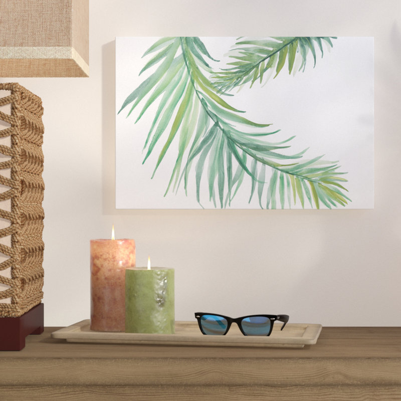 «Ferns IV» par Chris Paschke, reproduction sur toile, H 26 po x l 40 po x P 1,5 po