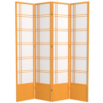 83.5" Double Cross Shoji Room Divider