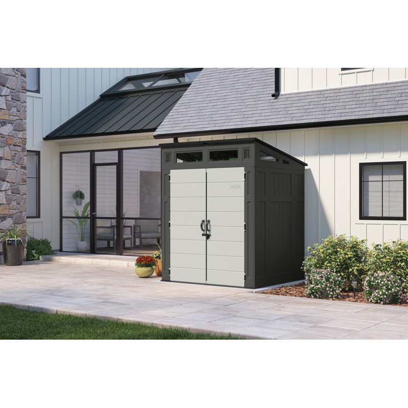 Suncast Modernist® 6 pi. X 5 pi Remise de rangement