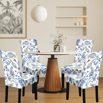 Stretchy Chair Slipcovers, Dining Room Chair Covers, Chair Protectors, Set Of 6