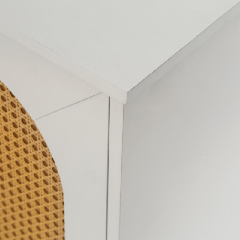 Cabinet-7.7 Accent Cabinet, White