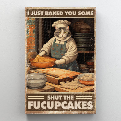 " Cat Chef Shut The Fucupcakes "