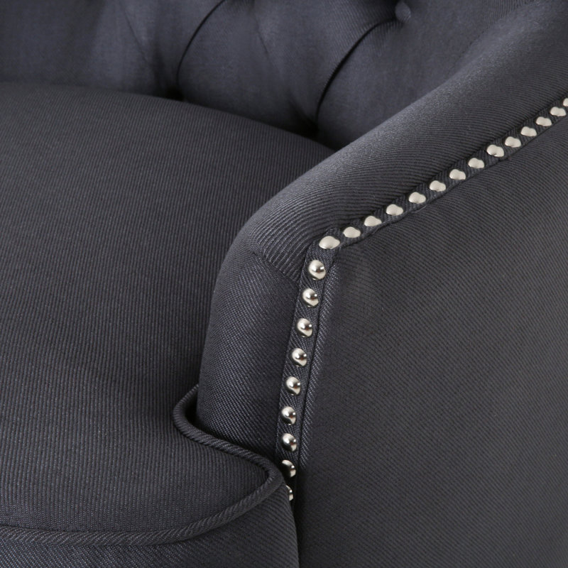 CHAISE CLUB + OTTOMAN