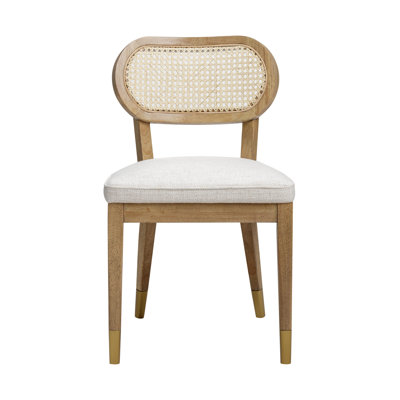 47.2cm H Linen Upholstered Side Chair