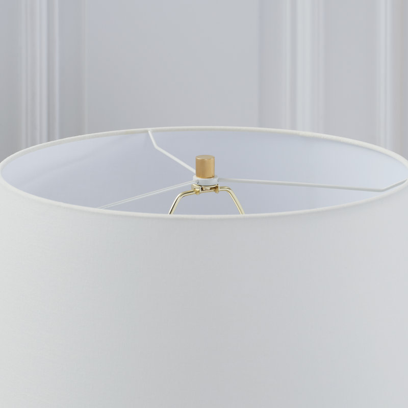 Cadmus Floor Lamp, Antique Brass