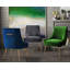 48.3cm H Velvet Upholstered Side Chair-2124932062