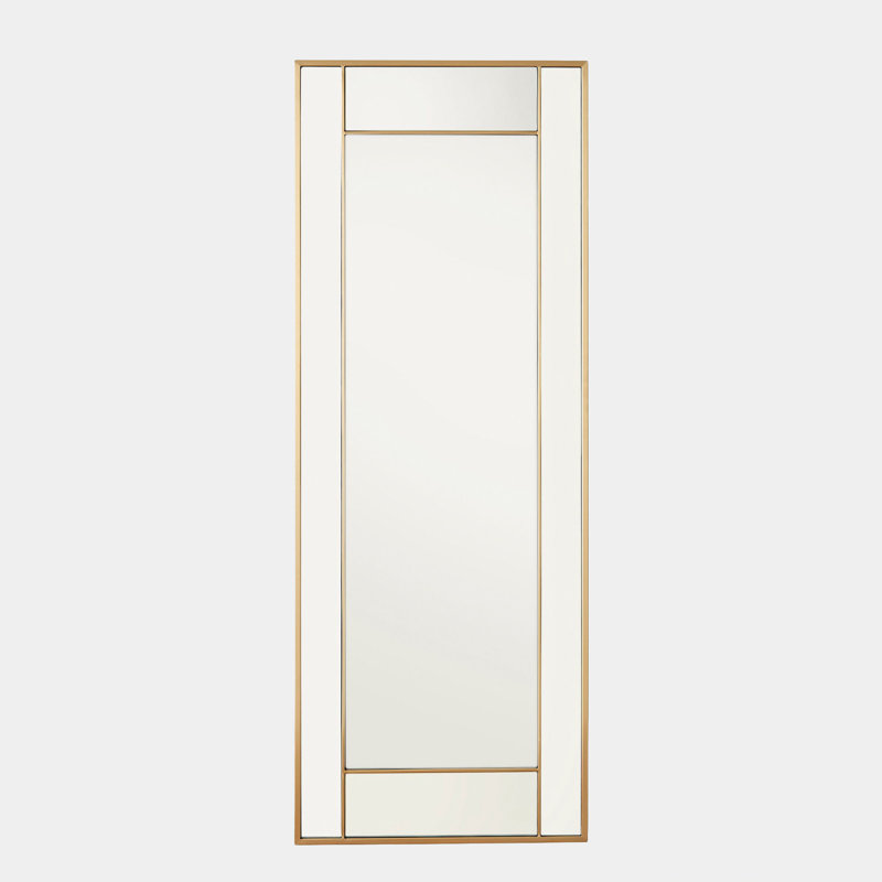 Block Rectangle Stainless Steel Mirror