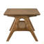 Table basse en bois avec tablette