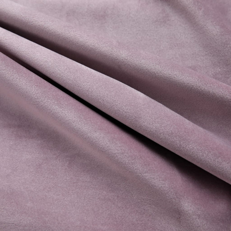 Laurine Blackout Curtain, Width 140 x Drop 245cm, Pink