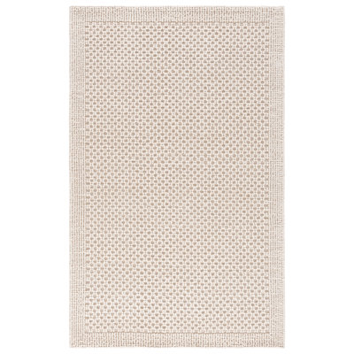 Natura Hand Woven Wool; Cotton; Recycled P.E.T Geometric Indoor Rug