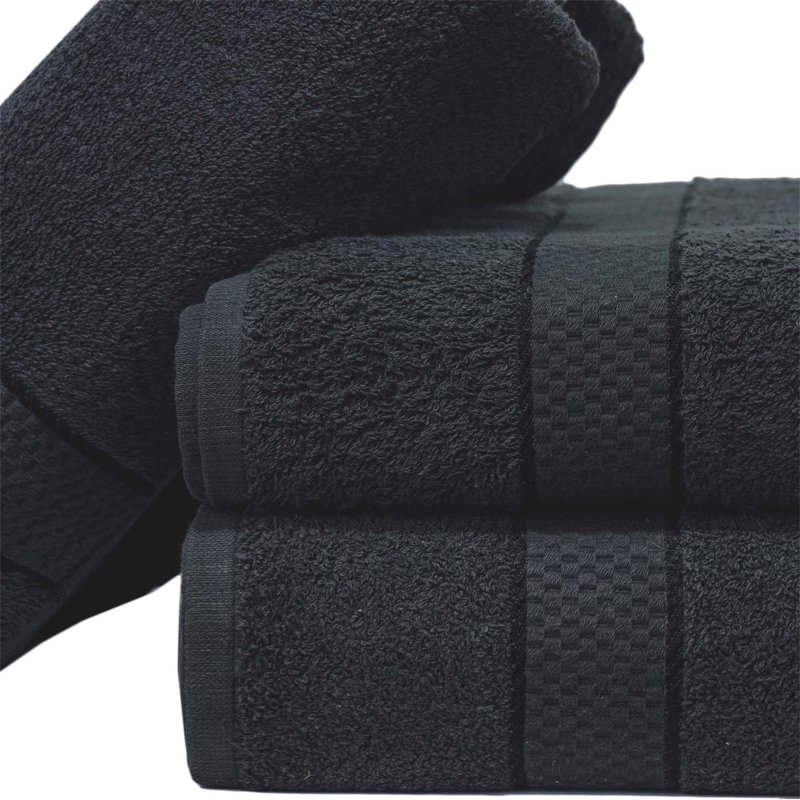 100% Cotton Bath Sheet, Black