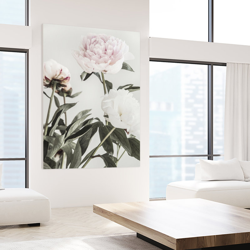 " Peony 04 ", 72" H x 72" W x 1.5" D