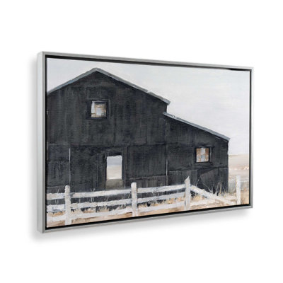 Weathered Barn II Canvas Print