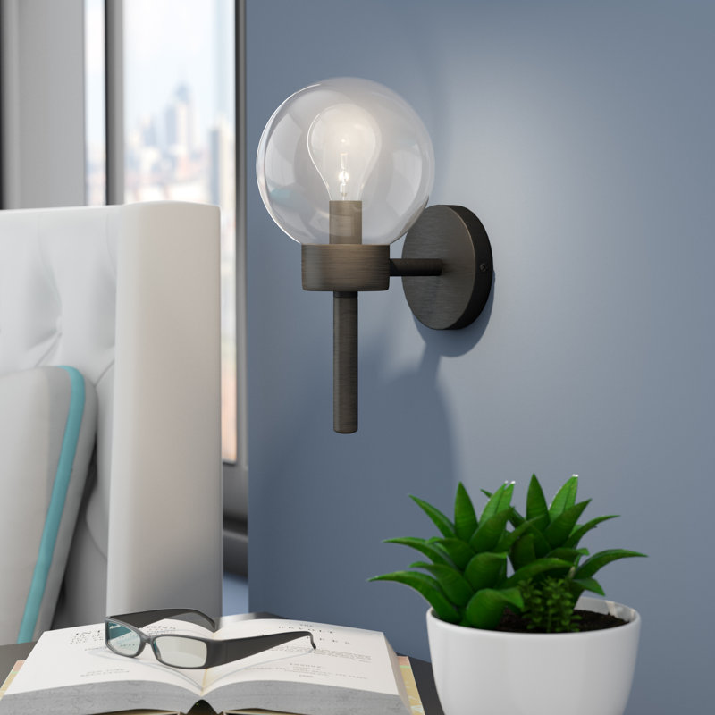 Vickie Armed Sconce, Black