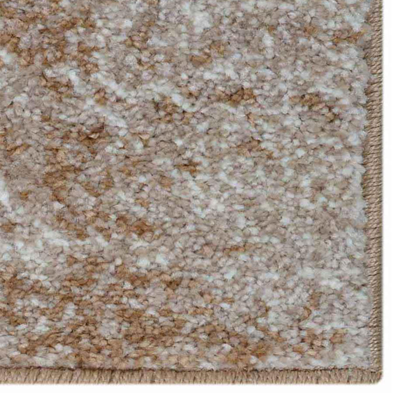 Machine Made Heatset Polyproplyene Area Rugs - Rectangle, Beige Color, Abstract Modern Design, Low Pile Machine Made Area Rugs for Living Room, Bed Room
