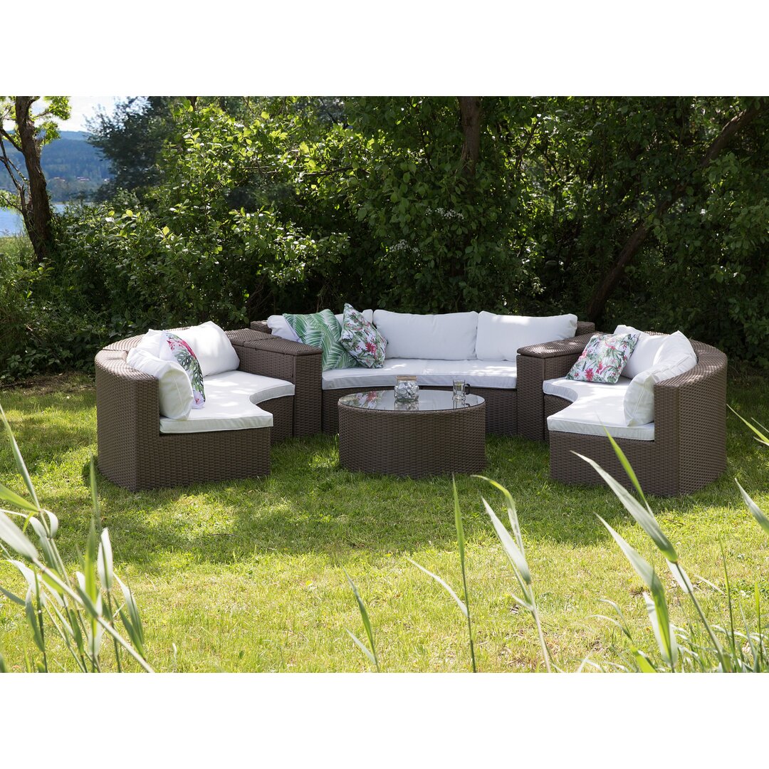 9-Sitzer Ecksofa-Set Andie