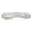 Canapé modulaire 137,8 * 108,3 po-569934861