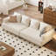 Canapé en tissu à coussin souple moderne avec coussins de style 109,44 po Arenzville
