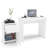 Desk and Storage Cabinet with 1 Drawer and 1 Door,  White