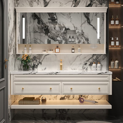 American-style simple bathroom cabinet