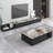 Modern simple rock plate coffee table-104090782