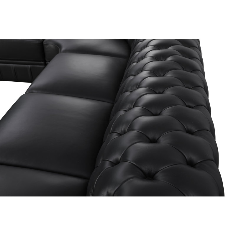 Areez Upholstered L-Shaped Sectional, Left Hand Facing