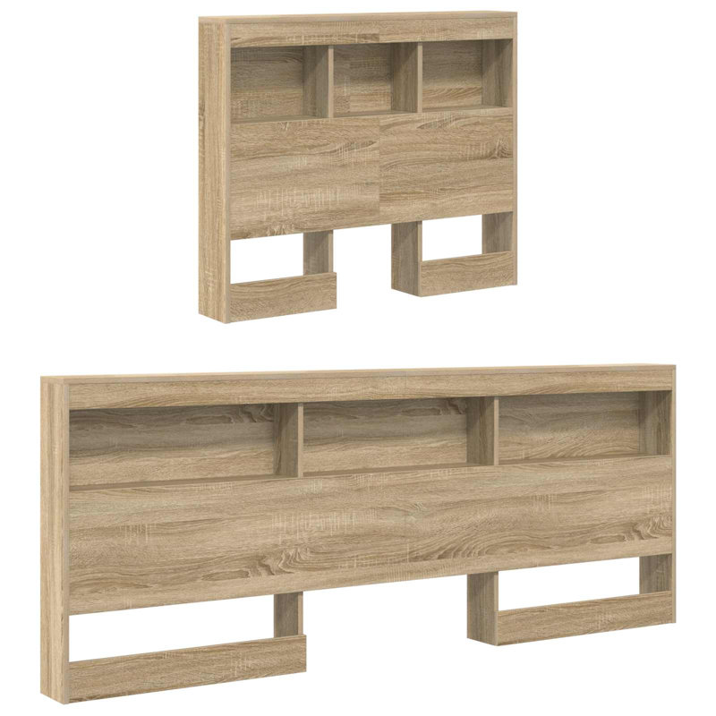 Steel 100 x 200cm Headboard, Sonoma Oak