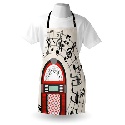 No Pattern Bib Apron