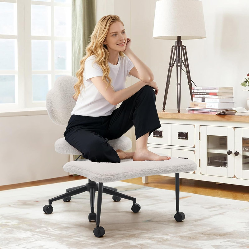 Fauteuil de bureau Criss, Beige