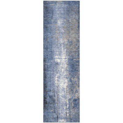 Premium Machine Washable Mouton AMF1980 Abstract Rug