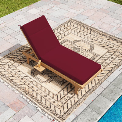 Coussin de chaise longue d'extérieur 4 po Wynee (1 pièce)