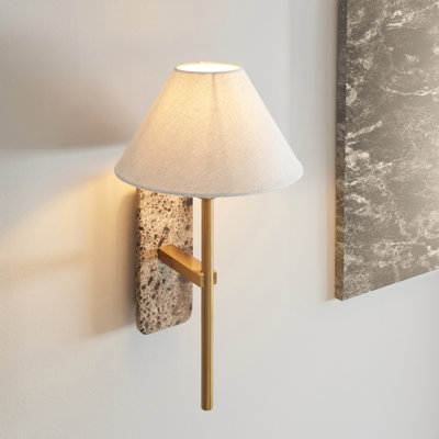 Steel Armed Sconce