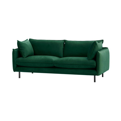Neshay 3 Seater Velvet Sofa