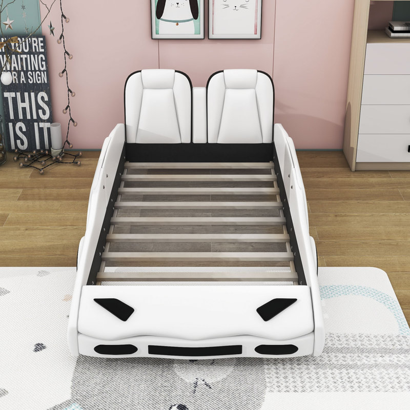 Lit simple Adelane par Zoomie Kids, Blanc