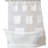 Gargiulo Mesh Pockets PEVA Single Shower Curtain