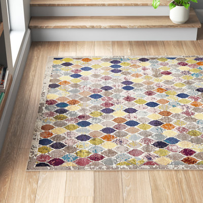 16th Avenue area rug Machine Woven Rectangle Multi coloured