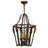 4 - Light Old Gold Lantern Pendant