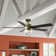 52" Claudette 5 - Blade LED Standard Ceiling Fan with Pull Chain and Light Kit Included