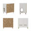 Cat Litter Box Enclosure Cabinet, Side Entrance & Back Vent