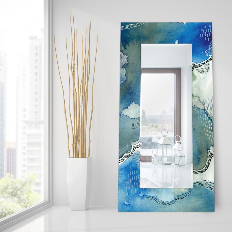 Brayden Studio® Chaim Rectangle Glass Mirror & Reviews | Wayfair